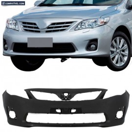 P/CHOQUE COROLLA 12/14 DIANTEIRO PRETO LISO