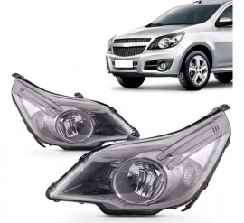 Farol Agile 2009 a 2013 e Montana 2010 a 2021 (Cromado)