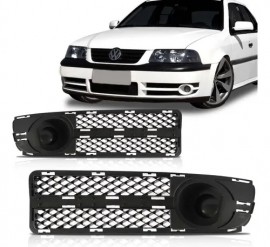 Grade Para-Choque Gol Parati Saveiro G3 2003 a 2005 Fase 2 Lateral Sem Furo Milha