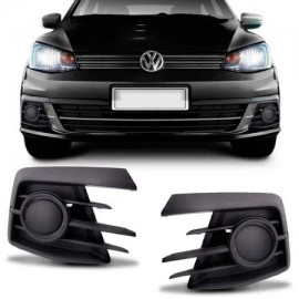 Grade Para-Choque Gol Voyage G7 2016 a 2017 Lateral Sem Furo Milha