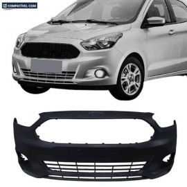 P/CHOQUE KA HATCH E SEDAN 14/18 DIANTEIRO PRETO LISO