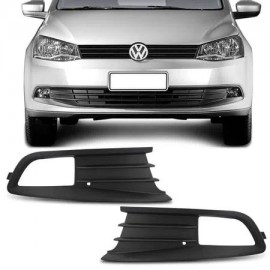 Grade Para-Choque Gol Voyage G6 2013 a 2016 Lateral Sem Furo Milha