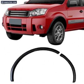 MOLDURA RODA ECOSPORT 2003 A 2012 DIANTEIRO CONJUNTO PRETO TEXTURIZADO