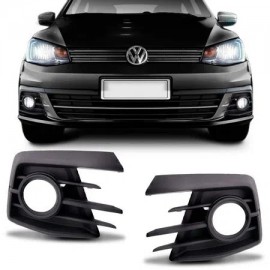 Grade Para-Choque Gol Voyage G7 2016 a 2017 Lateral Com Furo Milha