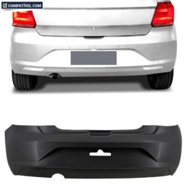 P/CHOQUE GOL G7 16/19 - G8 2018 EM DIANTE TRASEIRO PRETO LISO S/FURO DO REFLETOR