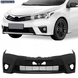 P/CHOQUE COROLLA 14/17 DIANTEIRO PRETO LISO