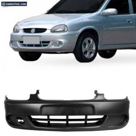 P/CHOQUE CORSA SEDAN/HATCH/WAG/PICK-UP 00/08 DIANTEIRO PTO LISO